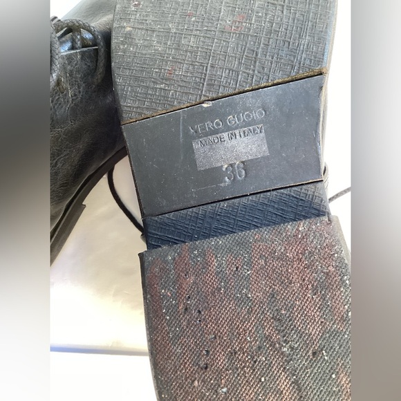 Gravity Pope black leather combat boots. Women’s size 36 - Picture 7 of 7